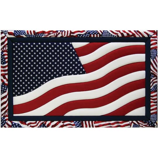 Quilt Magic&#xAE; American Flag No Sew Wall Hanging Kit